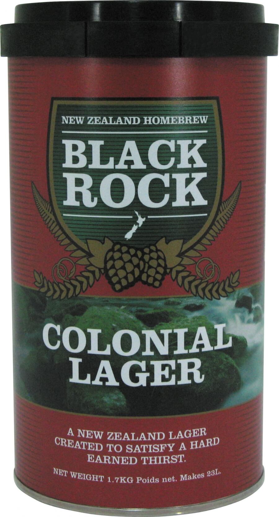 Black Rock Colonial Lager Beerkit 1.7kg UBREW4U